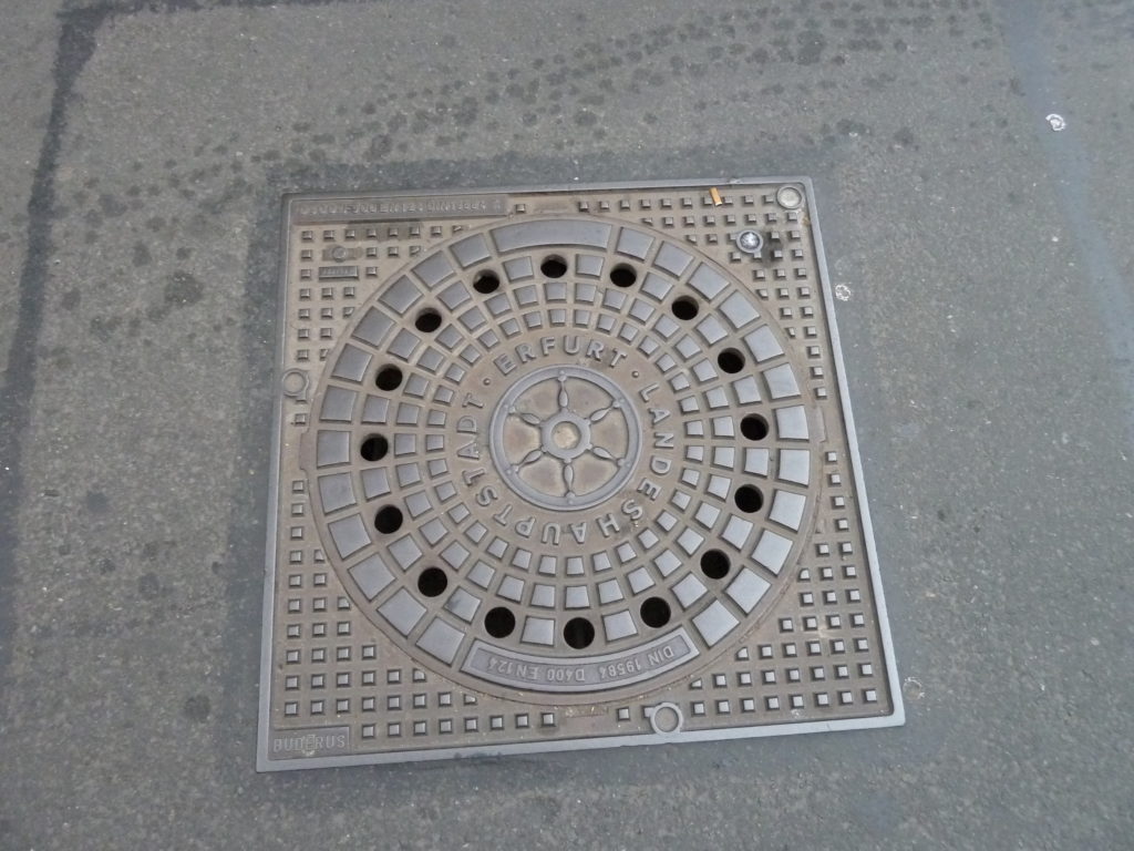 Erfurt manhole cover