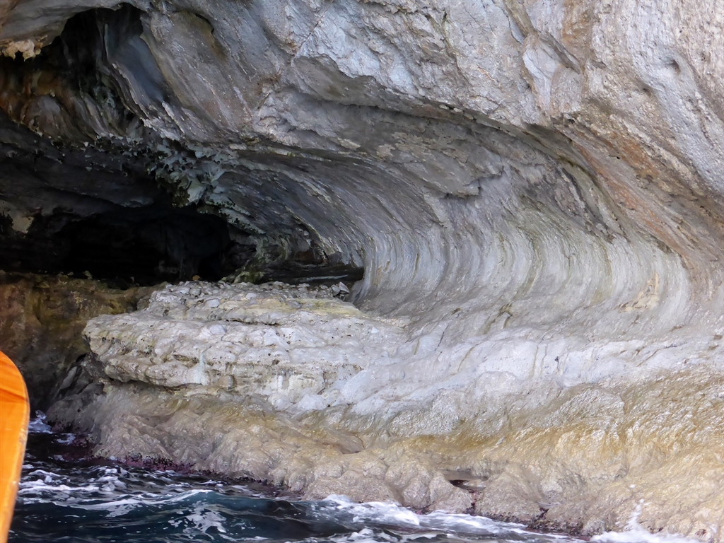 Caves on Capri coast