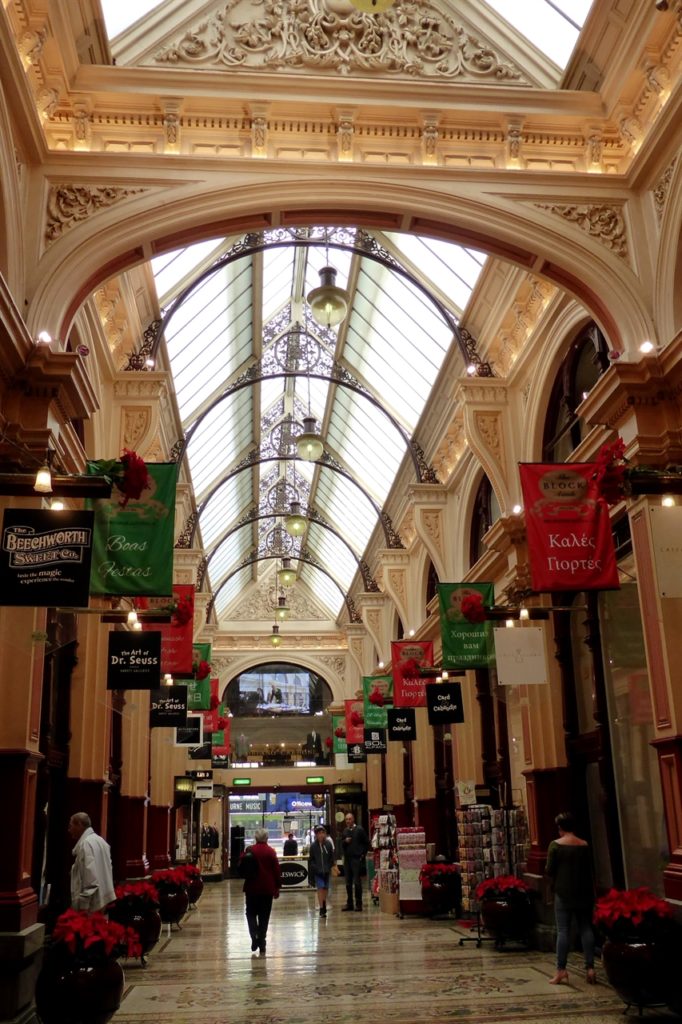 The Block is a covered arcade in Melbourne