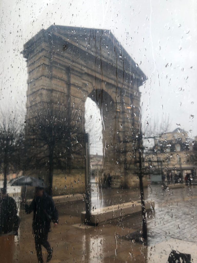 Rain in Bordeaux