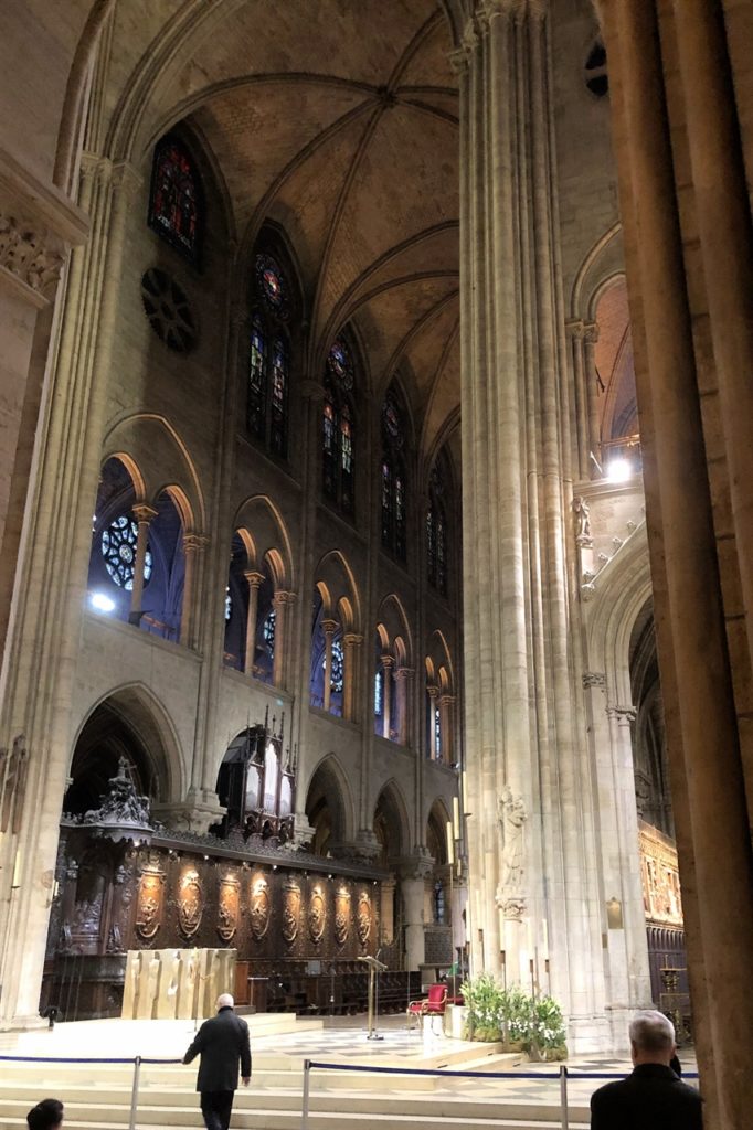 Notre Dame Paris inside