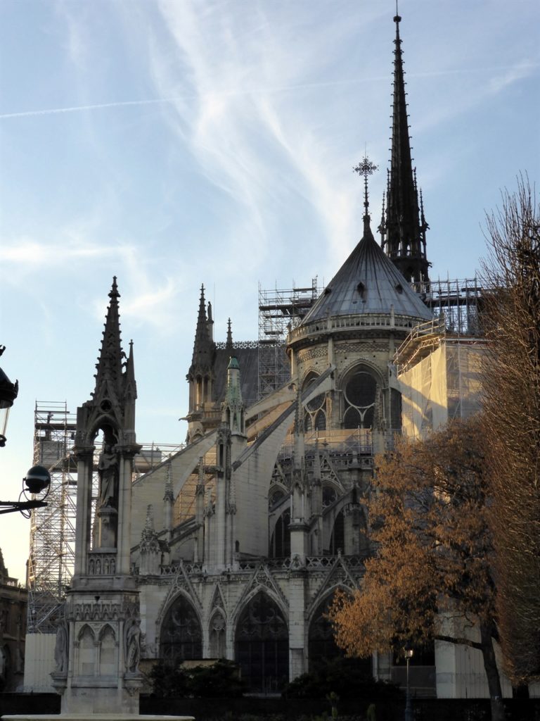 Notre Dame east view