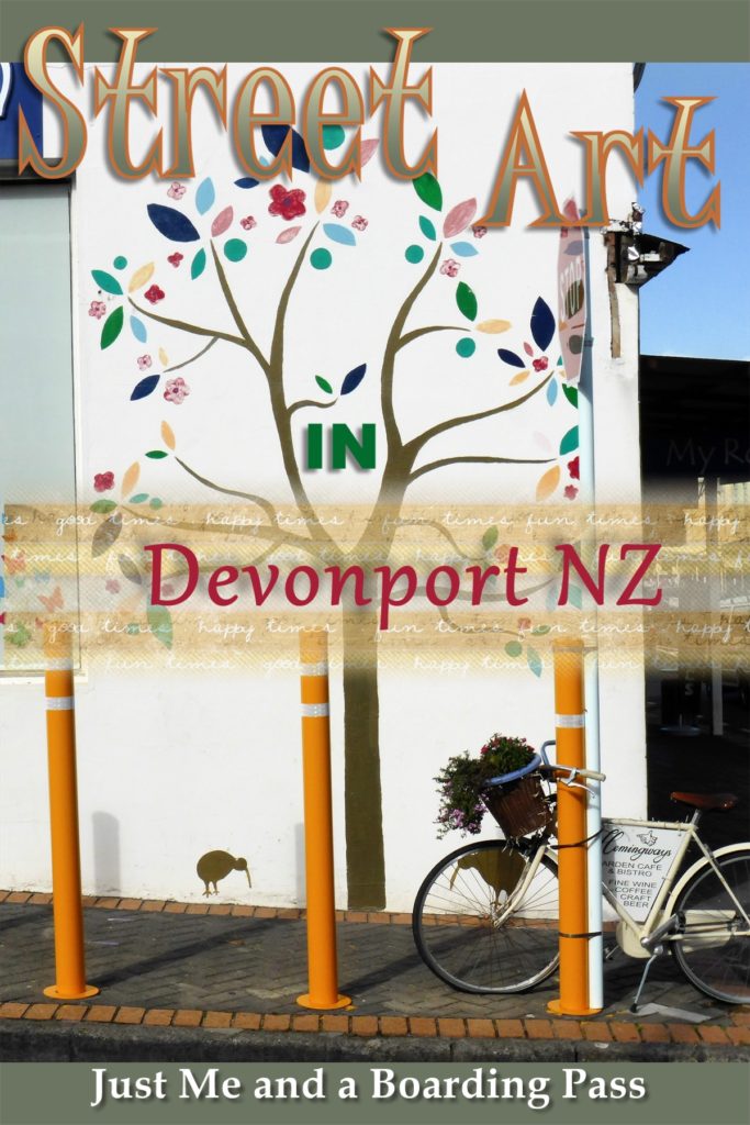 Street Art in Devonport NZ