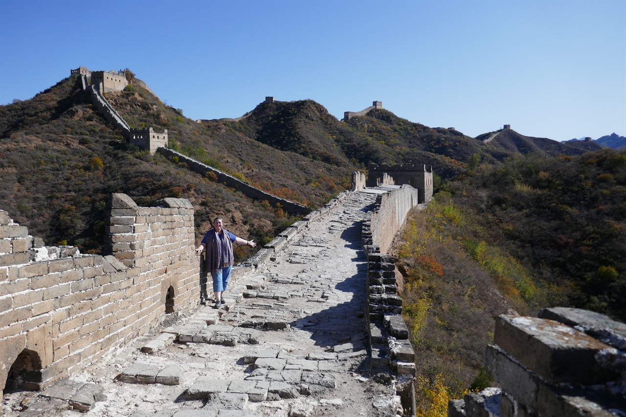 Just Me and a Boarding Pass on the Great Wall of China