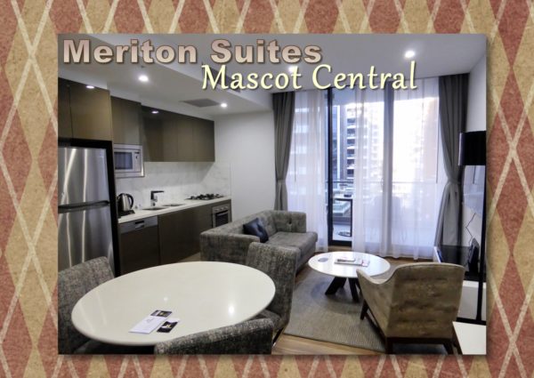 Meriton Suites Mascot Central living area