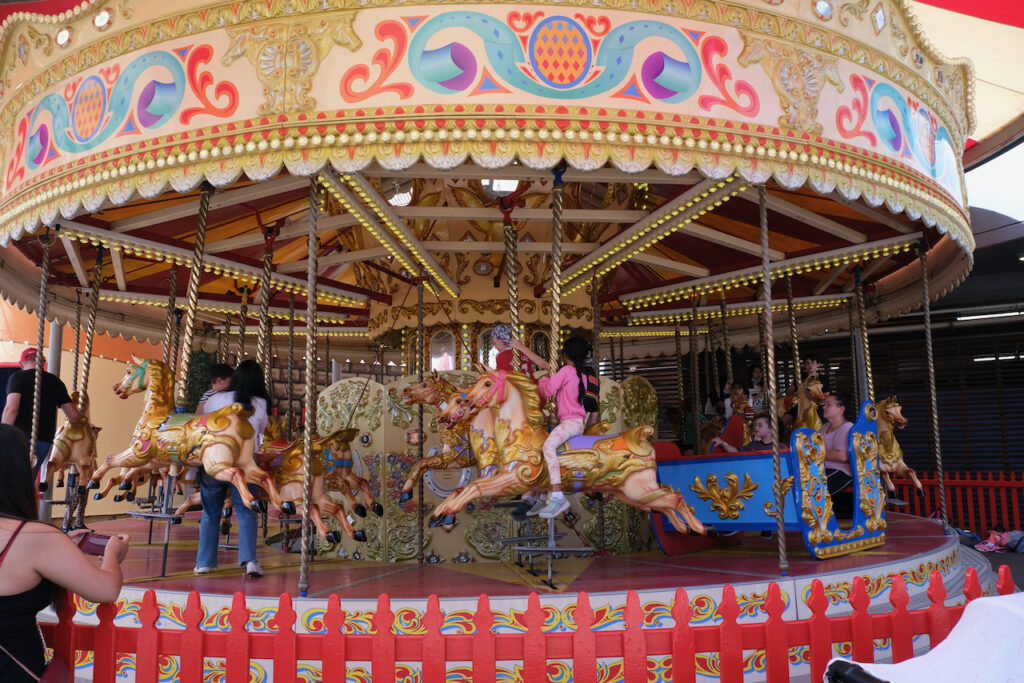 Carousel at Luna Park Sydney