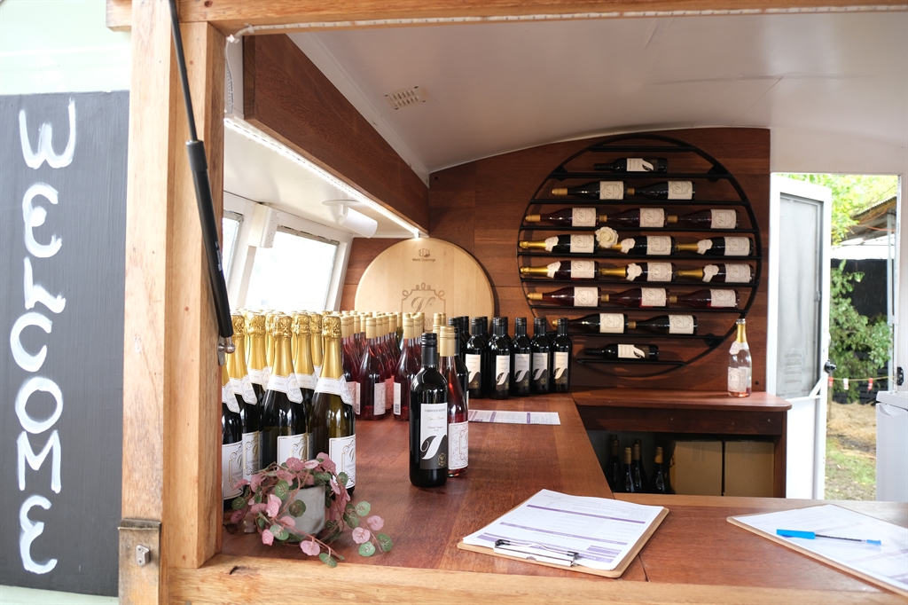Verwood Estate Wines caravan