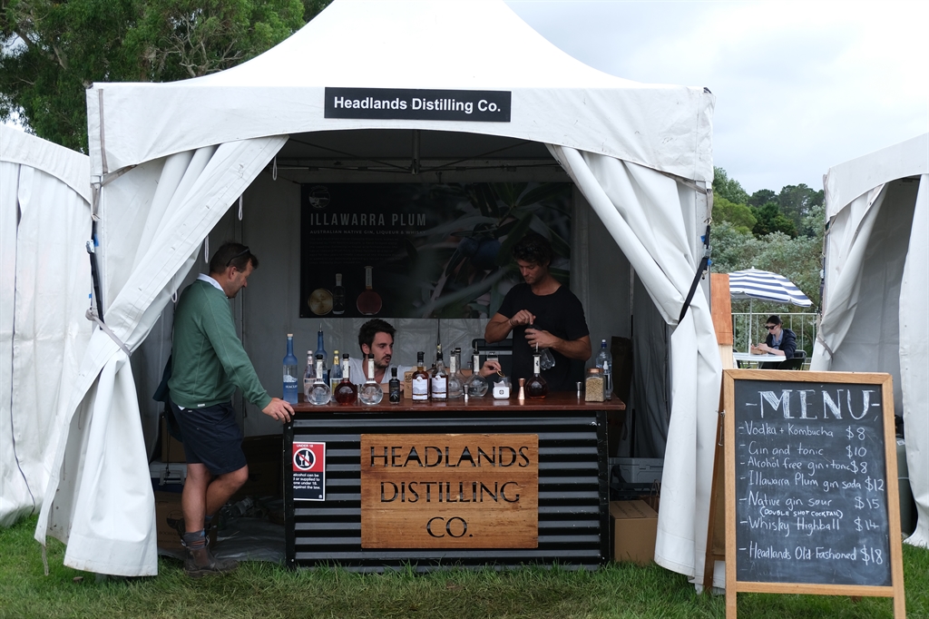 Headlands Distilling Co at the Southern Highlands Food and Wine Festival 2022
