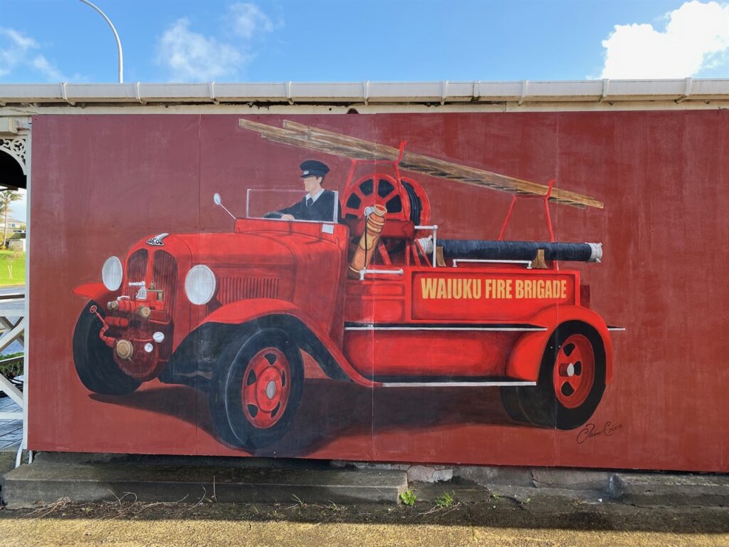 Waiuku Fire Brigade Mural